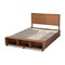 Baxton Studio Tamsin Wood Full Size 4-Drawer Platform Bed with Built-In Shelves 173-9419-10668 - alternate 5